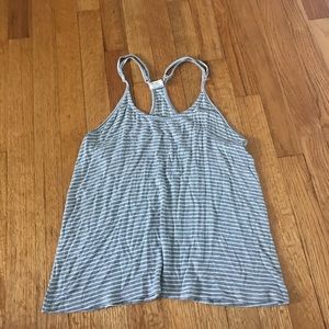 Razor back tank top